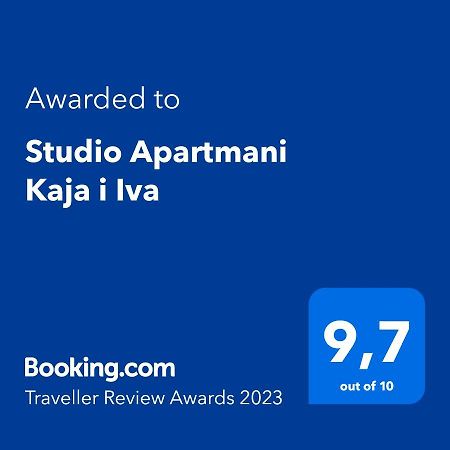 Studio Apartmani Kaja I Iva Синь Экстерьер фото